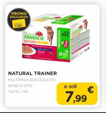 Arcaplanet Natural trainer multipack busta gatto offerta