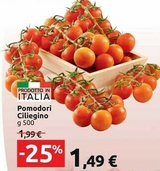Carrefour Market Pomodori Ciliegino offerta