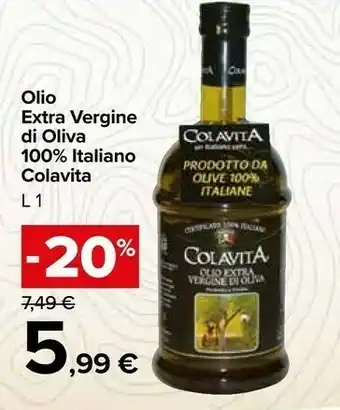 Carrefour Colavita Olio extravergine di oliva offerta