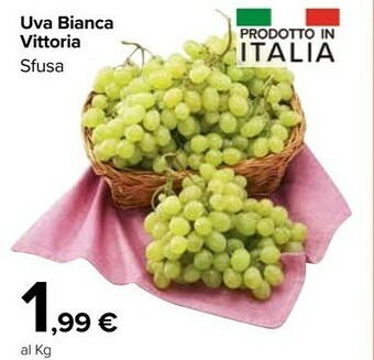 Carrefour Uva Bianca Vittoria offerta