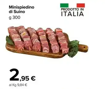 Carrefour Minispiedino Di Suino offerta