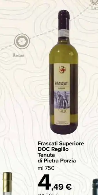 Carrefour Tenuta Di Pietra Porzia Frascati Superiore Doc Regillo offerta