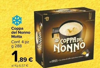 Carrefour Motta Coppa Del Nonno Classica 288 G(ml) offerta