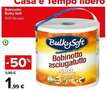 Carrefour Bulkysoft Rotoli Di Carta offerta