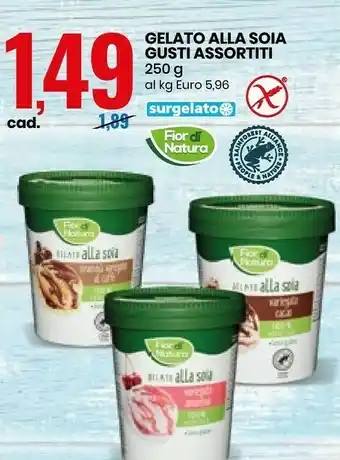 Fior Di Natura - Gelato Alla Soia 100% Vegetale 250 G