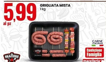 Eurospin Il braciere Grigliata Mista offerta
