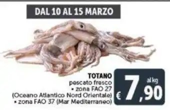 Deco Supermercati Totano pescato fresco zona FAO 27 offerta
