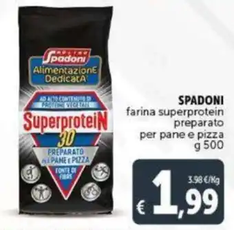 Deco Supermercati Spadoni farina superprotein preparato per pane e pizza 500 g offerta