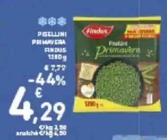 Conad Findus Pisellini Primavera 1280 g offerta