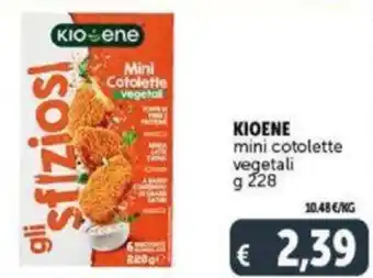 Kioene mini cotolette vegetali 228 g