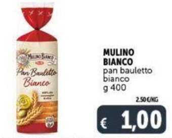Mulino Bianco pan bauletto bianco 400 g