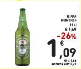 Conad Heineken Birra 66 cl offerta