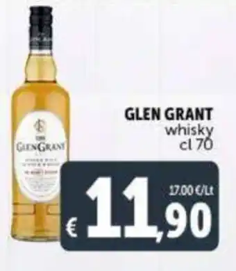 Glen Grant whisky 70 cl