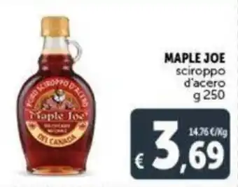Deco Supermercati Maple Joe sciroppo d'acero 250 g offerta