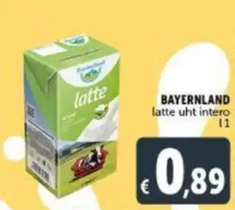 Deco Supermercati Bayernland Latte uht intero 1 l offerta