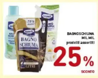 Conad Mil Mil Bagnoschiuma prodotti assortiti offerta