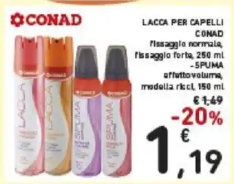 Conad Conad Lacca Per Capelli offerta