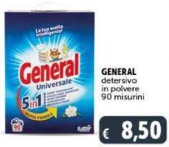 General detersivo in polvere 90 misurini
