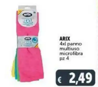 Arix 4 xl panno multiuso microfibra 4 pz.