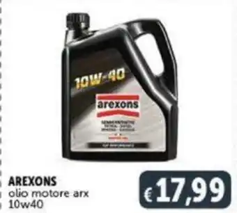 Deco Supermercati Arexons olio motore arx 10w40 offerta