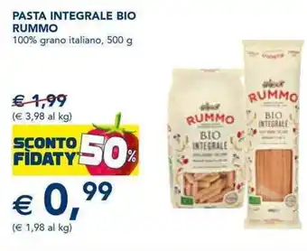Esselunga Rummo Pasta Integrale Bio 500 g offerta