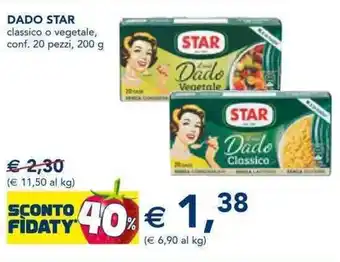 Esselunga Star Dodo classico o vegetale conf. 20 pezzi 200 g offerta