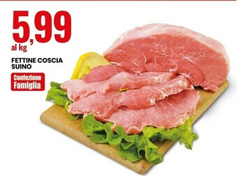 Eurospin Fettine Coscia Suino offerta