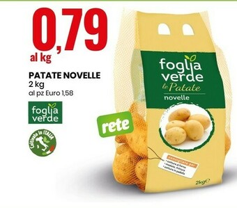 Foglia Verde Patate Novelle
