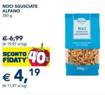 Esselunga Alfano Noci Sgusciate 350 g offerta