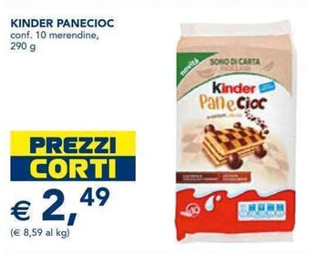 Kinder Panecioc conf. 10 merendine 290 g