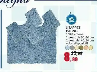 Happy Casa Tappeti bagno offerta