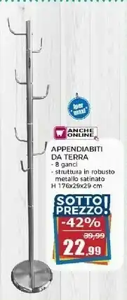 Happy Casa Appendiabiti offerta