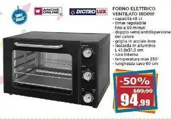 Happy Casa Lux Forno offerta