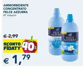 Esselunga Felce Azzurra Concentrato 41 misurini offerta