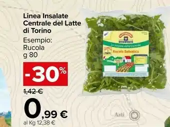 Carrefour Market Centrale del latte di torino Insalata offerta