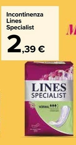 Carrefour Market Lines Assorbenti lines offerta