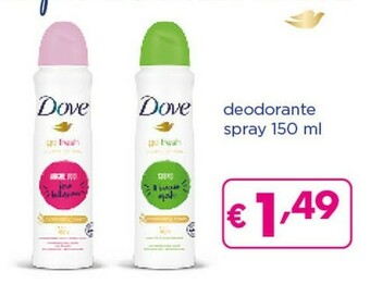 Acqua & Sapone Dove Deodorante offerta