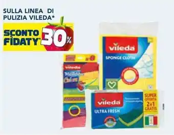 Esselunga Vileda Sulla Linea di Pulizia offerta