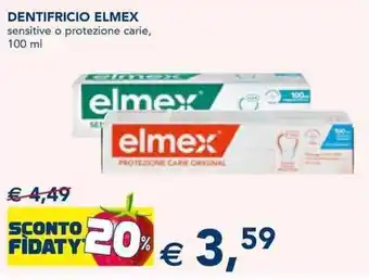 Elmex Dentifricio sensitive o protezione carie, 100 ml