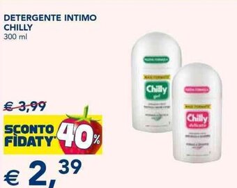 Esselunga Chilly Detergente Intimo 300 ml offerta