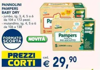 Pampers Baby Dry Pannolini