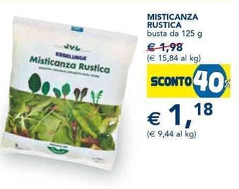 Esselunga Misticanza Rustica busta da 125 g offerta