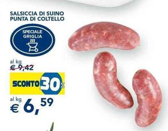 Salsiccia di Suino Punta di Coltello