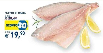 Esselunga Filetto di Orata offerta