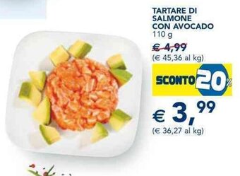 Tartare di Salmone con Avocado 110 g