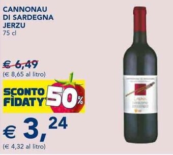 Cannonau di Sardegna Jerzu 75 cl