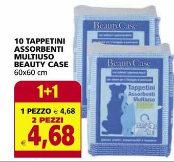 10 tappetini assorbenti multiuso beauty case