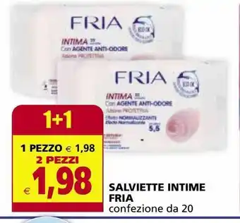 Salviette intime fria