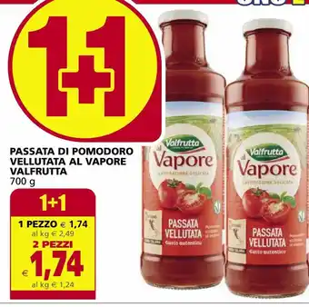 Il Gigante Passata di pomodoro vellutata al vapore valfrutta offerta