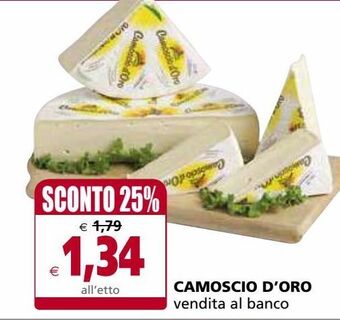 Il Gigante Camoscio d'oro offerta
